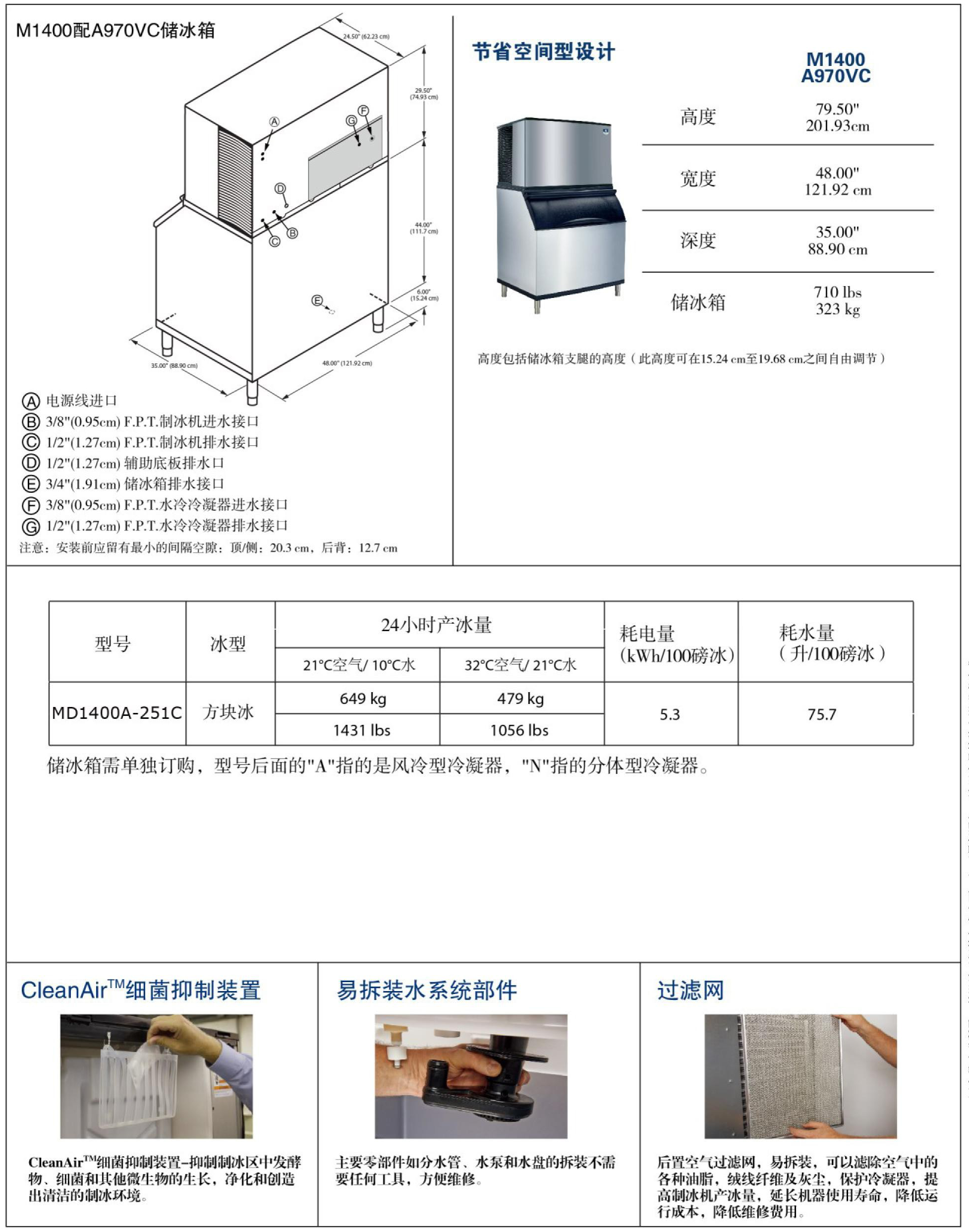 萬利多Manitowoc制冰機M1400